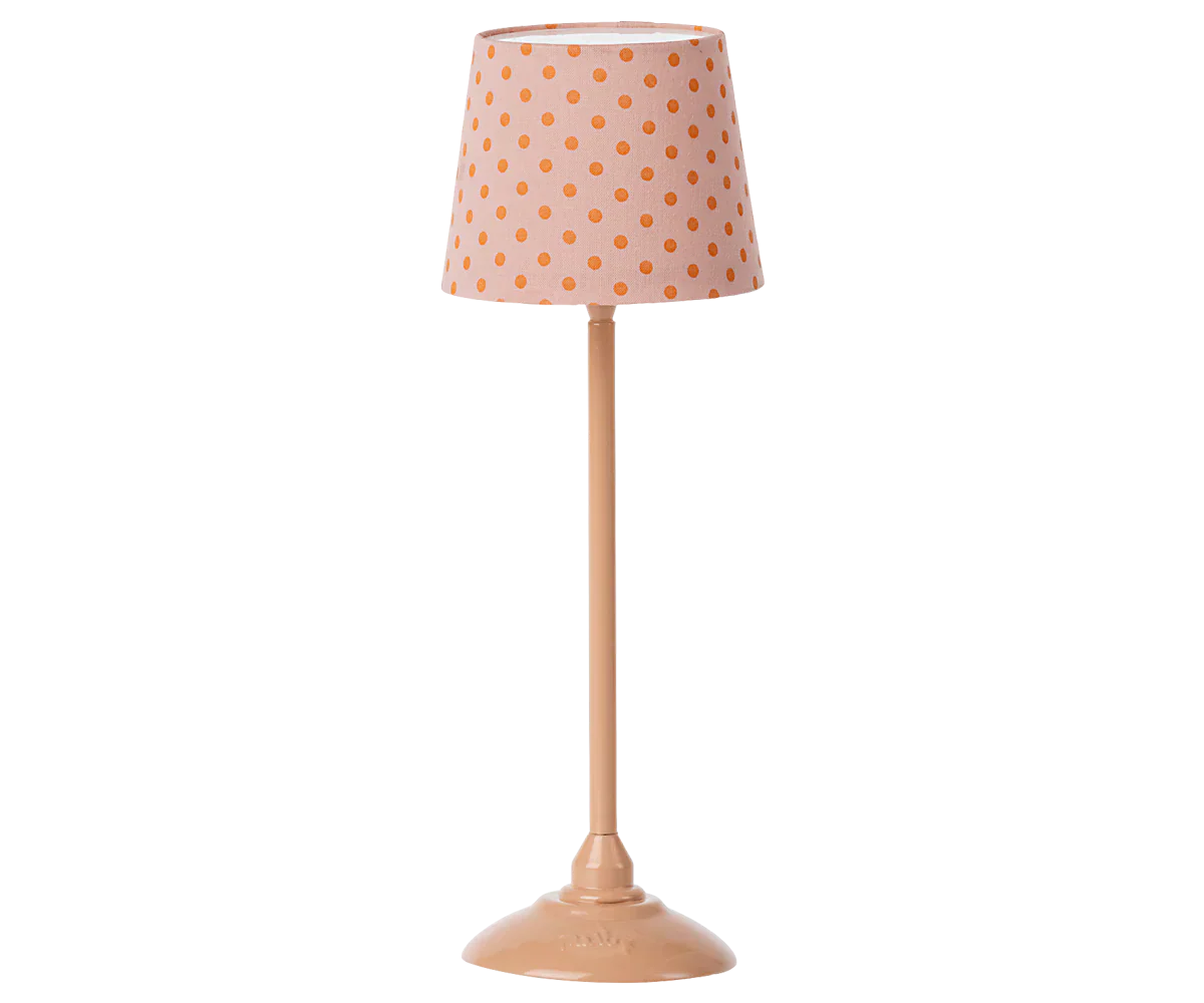 Maileg Miniature floor lamp - Dark powder