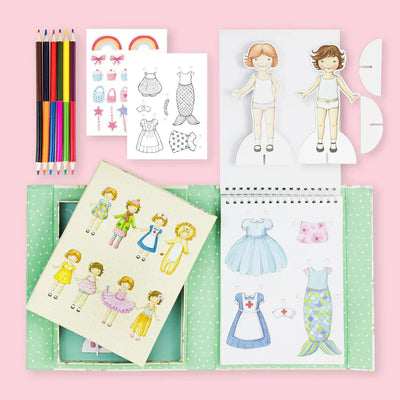 Paper Dolls Kit - Vintage