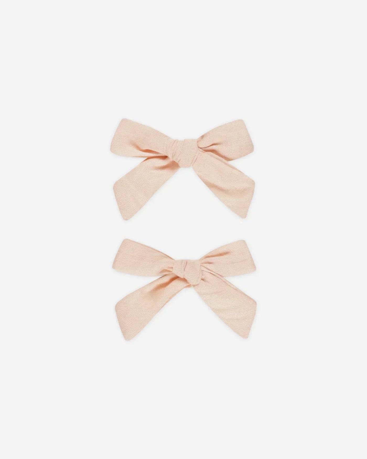 Rylee + Cru Bows, Set of 2 || Shell