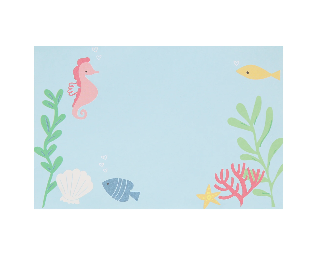 Meri Meri Under The Sea Kids Valentine's Cards & Erasers Set