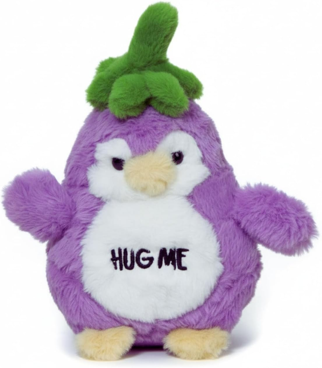 Purple Penguin Plush Toy 9.8" Soft Stuffed Animal for Kids
