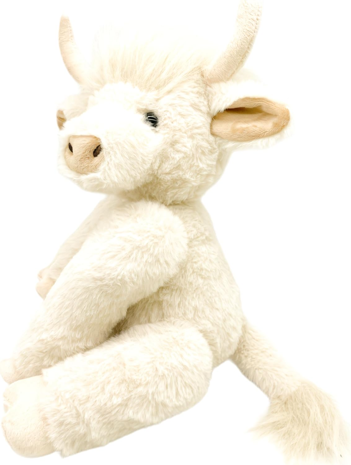 Highland Cow Plush Toy 10 Inch Soft Posable Stuffed Animal