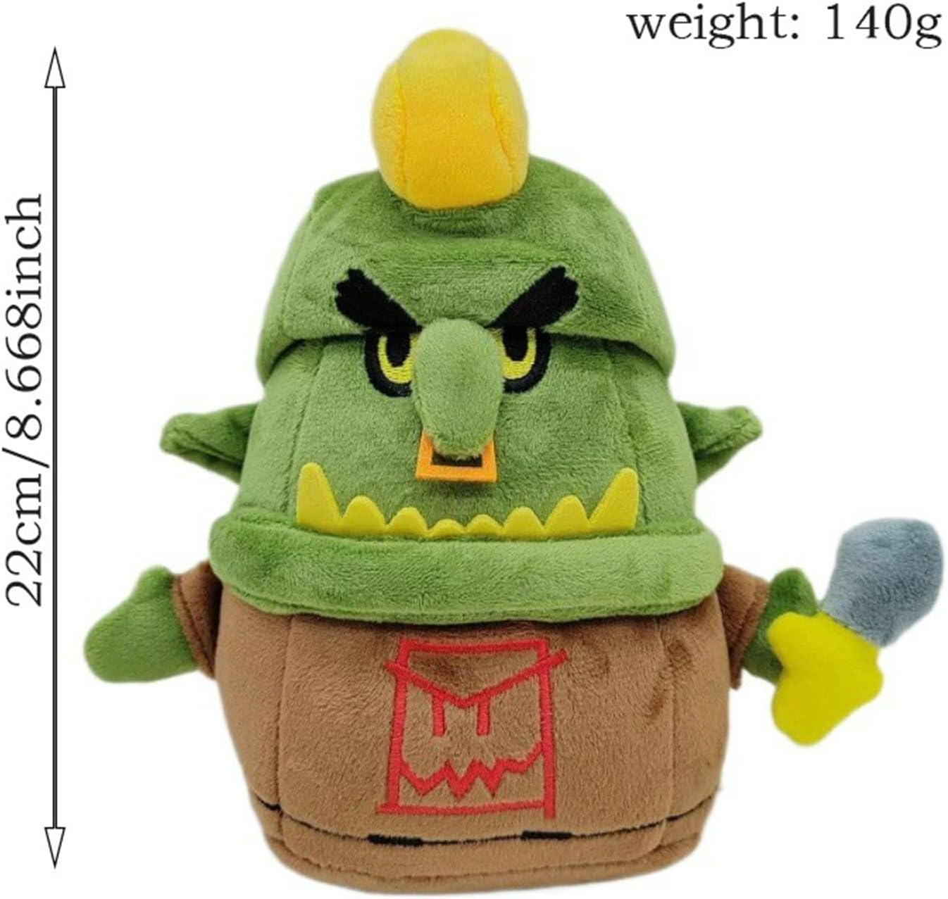 Green Goblin Plush Toy 8.7 Inch Soft Collectible Decor Gift