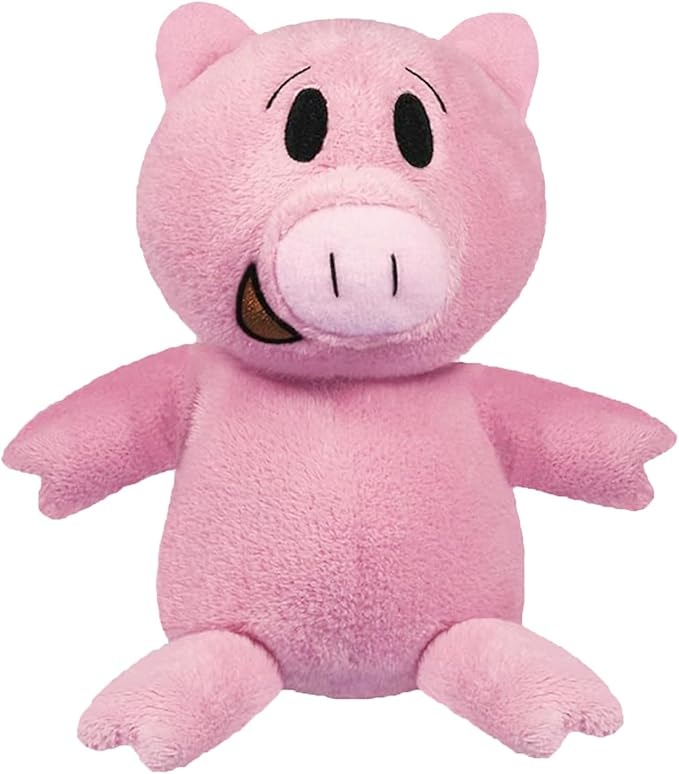 Pink Pig Plush Toy 10 Inch Soft Stuffed Animal for Kids Gift