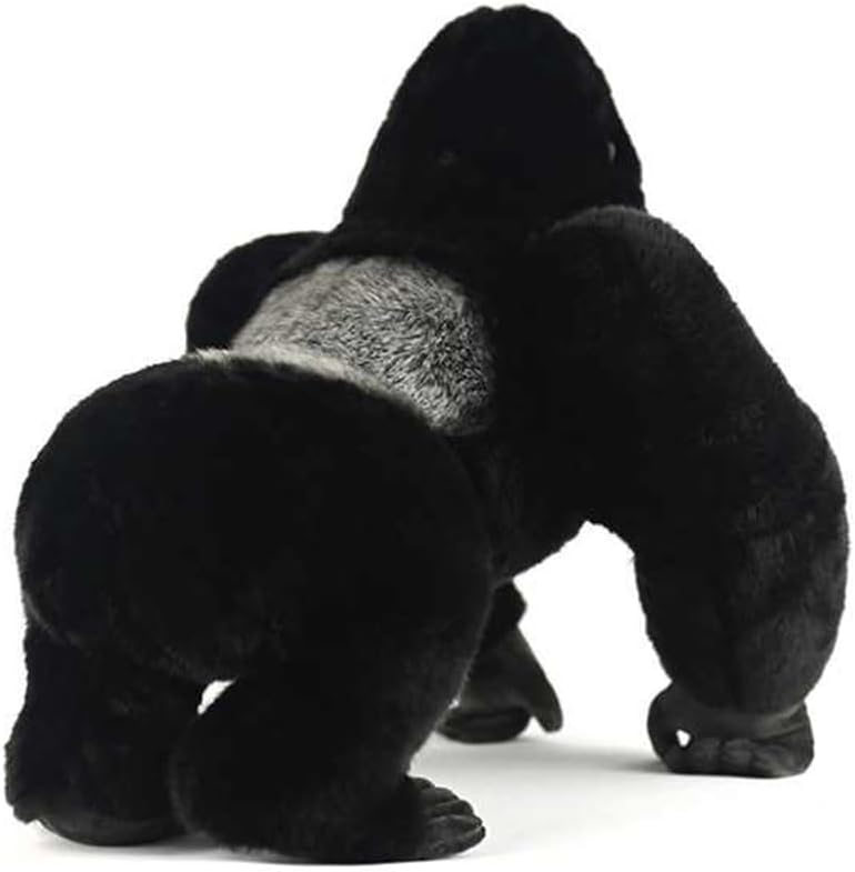 Silverback Gorilla Plush Toy 15 Inch Realistic Soft Stuffed