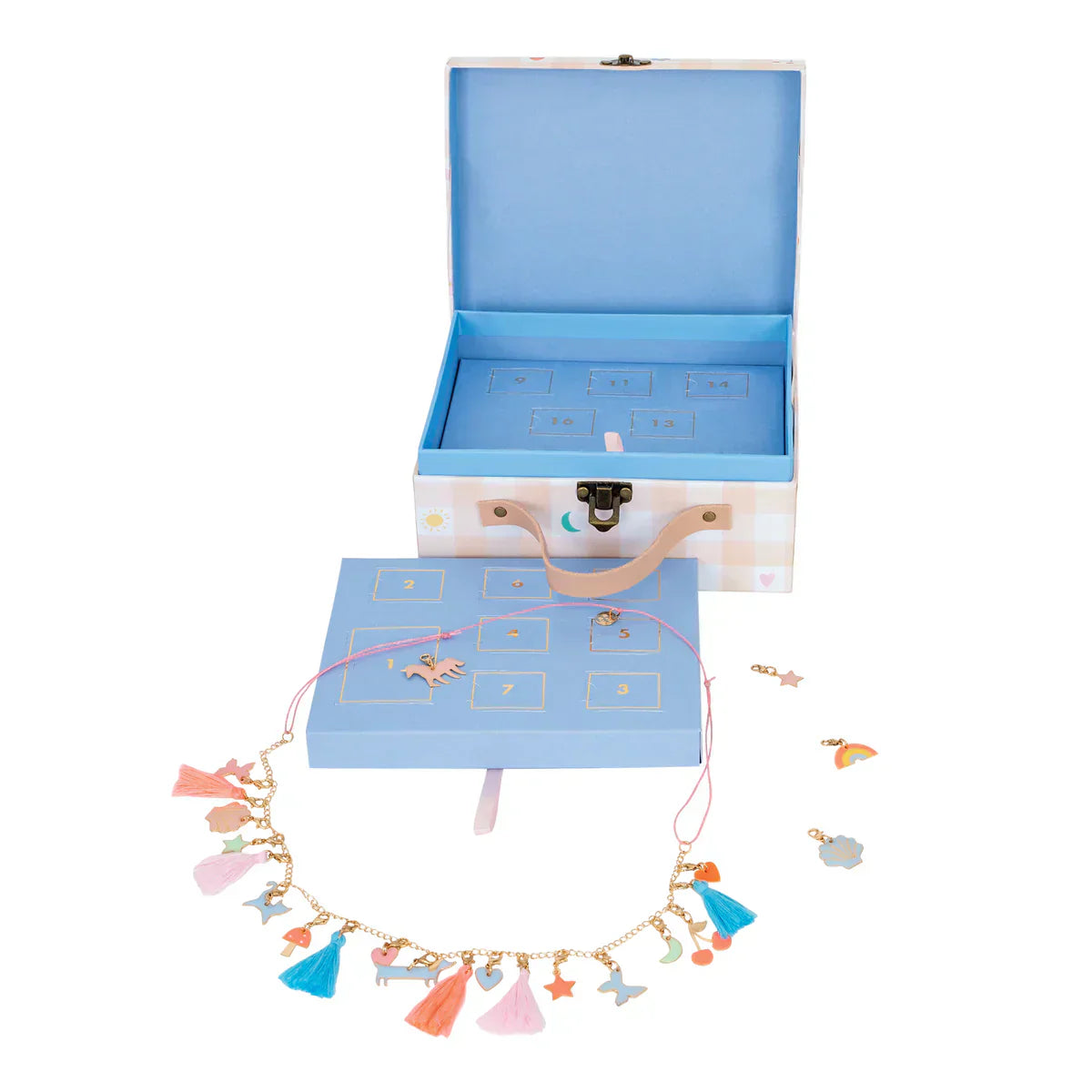 Ballerina Enamel Charm Necklace Advent Calendar