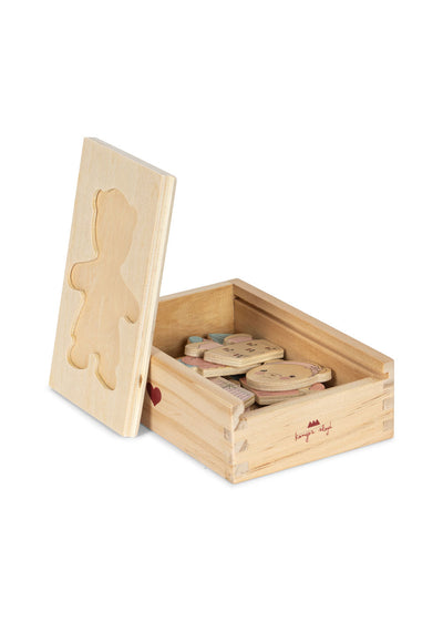 Konges Sløjd Wooden Teddy Dress Up Puzzle